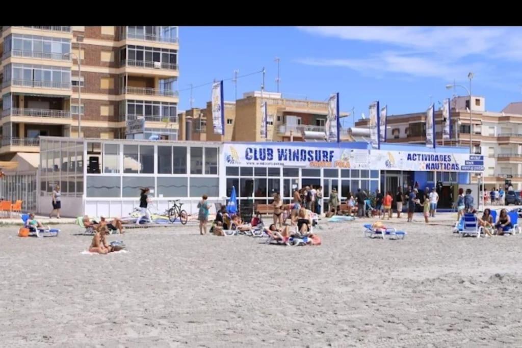 Apartamento Frente Al Mar, Familiar Y Acogedor. Santa Pola Eksteriør bilde